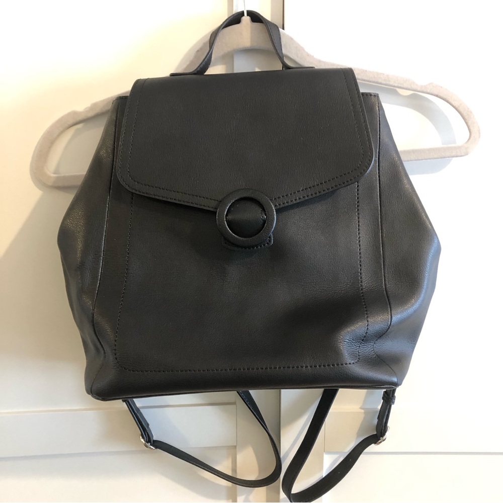 Danielle Nicole Black Leather Backpack NWOT
